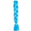 Coda di cavallo umana 100g 24quot Bling Capelli Treccia Jumbo sintetica Mista Glitter metallici Scintillio Tinsel2747729