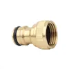 Watering Equipments 12quot 34quot Quick Connector Brass Nipple Faucet Water Gun Adapter Garden Tap MaleFemale Thread 16mm6579418