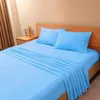 Bedding Sets Winter Milk Velvet Bed Four-piece Flannel Coral Fleece Duvet Cover Double-sided Plus Linen Day 2021 Trend