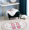 Wedding Chinese MERRY ME Letter China crystal velvet Carpets Floor Mat Decorative Area Rug For Boys Bedroom Nylon Printed Thick Mats Abstract