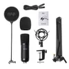 Uhuru xlr condensador micrófono profesional estudio cardioide mikrofon kit podcast streaming mic transmisión de la grabación de YouTube