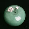 Натуральный зеленый авенттурин кристалл яблоко статуэт оформление пребывания ремесленника AVG.1.77Inches
