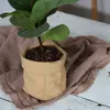 Cement Flower Pot Imitate Kraft Paper Flower Pots Succulents Flowerpot Garden Vegetable Breathable Planter Home Decoration BH6123 TYJ