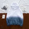 Hoodies das mulheres moletom frouxo moda casual algodão hoodie laço tintura dois cor moletom fresco cores vestindo roupas II50ms