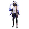 Jeu Genshin Impact - GanYu Cosplay Costume Combinaison Tenues Halloween Carnaval Costume Y0913