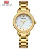 Mini Focu Luksusowa Marka Zegarek Moda Złoty Kobiety Wrist Watches Eleganckie Damskie Zegarki Złoty Wristwatch 210527