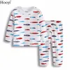 Blue Chale Baby Baby Suit Atma Дома 100% хлопок Мальчики для пиджаков Высококачественные детские футболки брюки набор 3-6 6-12 12-18 18-24 месяца 210413