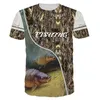 Men's T-Shirts High Quality Tshirt Men Women 3d Print Funny Fishing Fishes Short-sleeved Shirt Children's Clothing Top T329r