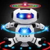 Игрушка детская электрическая легкая музыка вращающаяся танцующая робот