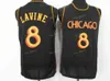 City Earned Edition Zach 8 LaVine Basketball Maillots Coby 0 Blanc Lauri 24 Markkanen 23 Michael Men Cousu Taille S-3XL