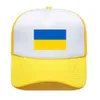 50PCS/FAST DHL Blue Yellow Ukrainian Flag 2022 Adult Kids Toddler Youth Baseball Ball Caps Ukraine Support I Stand With Ukraine Casual Sports Snapback visor PRO232