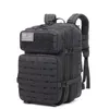 47l Molle Army Tactical Plecak Trwałe Wojskowe plecaki bojowe Larga Pojemność Torba Outdoor Torba Camping Plecak górski Q0721