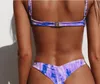 Bikinis Set High Bein 2021 Mujer String Halfter Swimwear Frauen Brasilianischer Tanga Badeanzug Weibliche Druck Bikini Micro Bathers Biquini