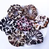 Leopard Print Scrunchie Elastic Hair Rubber Band For Women Girls Ponytail Holder Rope Accessories