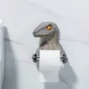 Bathroom Tissue Box Creative Resin Wall Rack Toilet Paper Holder Cartoon Dinosaur Towel Bedroom Roll Organizador 210709