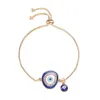 Charm Turkish Blue Crystal Evil Eye Bracelets für Frauen handgefertigte goldene Ketten Lucky Armband Frau Schmuck 2873631 Tmmta Jmxco 27088935764