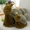 kawaii animal crossing plush cute snail doll toys peluche comfort pillow juguetes home decoration baby room 210728