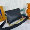 Coussin średnia torebka dla kobiet torba łańcucha Projektanci mody torebki damskie skórzane wytłaczanie TOSES REMPREAP Wyjmowany ramię BA3065