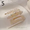 Ins Girls Pearls Hairclip Boutique Children Pearl Flowers Princess Hair Accessories women bb hairpins kiss barrettes sets q30712626934