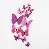 Butterfly Wall Stickers Creative Butterflies With Home Decor Kids Room Decoration Art 12pcs 3d