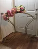 metal table Party Decoration centerpieces flower stands arrangement for wedding