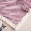 Set di lenzuola Mantas Lisas Para Camas, Manta De Sherpa Suave, Gruesa Franela C￡lida, A Cuadros Sof￡, Polar Sheet