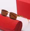 Sonnenbrille Leopard Herren Designer Sonnenbrille Töntes für Frauen Herren Herz Vintage Eyewear Gafas de Sol