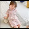 Dresses Clothing Baby, Kids & Maternitysummer Cheongsam Dress Female Baby Retro Tang Suit Chinese Style Hanfu Casual Cute Comfortable Soft C