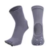 2020 Womens Yoga Meias 109 Cores Cinco dedos Algodão Algodão Meia Gym Socks antiderrapante Peep Toe Anti-Slip Pilates Turkle Grip Durável Aberto