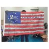 2. Verfassungszusatz Vintage amerikanische Flagge Outdoor-Banner-Flagge 90 cm 150 cm Polyester benutzerdefinierte USA College-Basketball-Flaggen CYZ32132931052