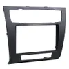 Dubbel DIN-bil DVD-spelare Installation Frame Kit Radio Fascia för BMW 1 Serie E81 Stereo Trim Panel Face Plate