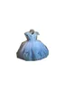 Принцесса бальный платье Жемчужина цветочница платья девушки для свадебных аппликаций.
