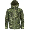 Randonnée Armée Vestes Hommes Camouflage Militaire Tactique Veste Automne Hiver Peau De Requin Soft Shell Veste Imperméable Coupe-Vent 210927