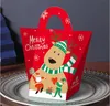 Christmas Eve Santa Claus party event Gift Box Red New Year gifts bag