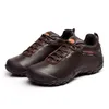 Scarpe da trekking unisex di alta qualità Autunno Inverno vera pelle Outdoor Uomo donna Sport Trekking Mountain Scarpe da ginnastica 224-5 H1125