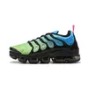 Air VaporMax Plus TN EVO جديد FK حك 2.0 الثلاثي الأسود CNY ORCA يطير 1.0 الاحذية الصرفة البلاتين انتشارا ورمادي داكن سترة حزمة المصمم أحذية