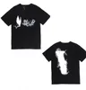 T-shirt da uomo T-shirt da uomo di alta qualità Summer High-end v Letter Printing Ins Trend e stesso stile