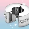 Kralen 925 Sterling Clear CZ Rij Clip Charm fit Originele P Charms Armband DIY Zilveren Sieraden7296326