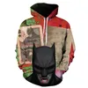 Erkek Hoodies Sweatshirts Marka Erkekler Klasik Film Karakter Portresi Serin 3D Dijital Baskı Moda Trendi Kadın Çift Külot