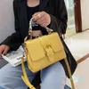 Borse a tracolla con manico e cinturino per donna Trend Luxury Crossbody Leather Messenger Ladies Borse moda femminile,