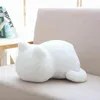 シミュレーション豪華な猫の枕の柔らかいぬいぐるちゃのかわいい猫クッションソファの装飾クッション巨乳漫画の装飾品キッドKawaiiギフト211110