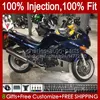 Injection OEM Body For KAWASAKI NINJA ZZR 600 400 ZZR400 1993 1994 1995 1996 1997 1998 1999 84HC.111 ZZR600 ZZR-400 ZZR-600 00 01 02 03 04 05 06 07 ABS Fairing dark blue new