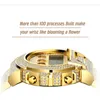 Iced Out Diamond Watch Мужские Роскошные светодиодные цифровые мужские часы Водонепроницаемые спортивные наручные часы Мужские модные мужские часы из 18-каратного золота из стали Wris250o