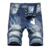 20ss Ripped Jeans Shorts Designer Vêtements Distressed Slim Fit Moto Biker Denim Pour Hommes s Mans Pantalons pour hommes