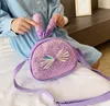 Prinses cartoon handtassen schattige meisjes portemonnee en handtas mode glanzende baby tassen kinderen portefeuilles fabriek groothandel