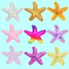 Headband Mermaid Starfish Bow Pearly Shells Sequin heart Hair Clip Children's Hair Accessories
