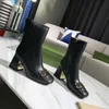 Classics Exquisite Leather Platform Designer boots Martin Women Boots High Heels And Genuine Outdoors fashion booties