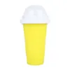 DIY Smoothie Cup Pinch Cups TIK TOK Frozen Magic Squeeze Cup Drinkware Cooling Maker Freeze Milkshake Tools Protable TX0043