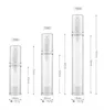 5 10 15ml Airless Pump Bottles-Empty Refillable Vacuum Pump Cream Lotion Bottle Travel Spray Bottles Toiletries Liquid Container for Cosmetic Make-up