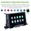 Android-Auto-DVD-GPS-Navigationssystem Radio 10,1-Zoll-Multimedia-Player für 2015-Toyota Highlander Lenkradsteuerung DVR